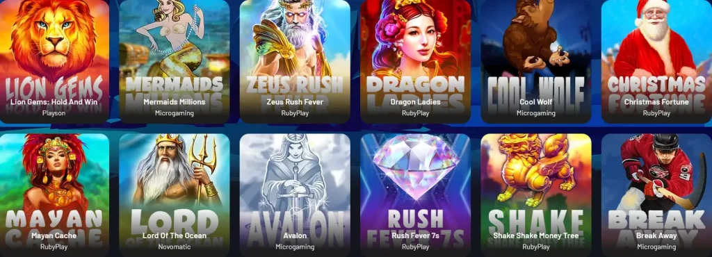 Seven Casino spelletjes