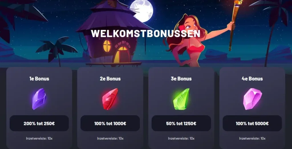 Seven Casino welkomstbonussen